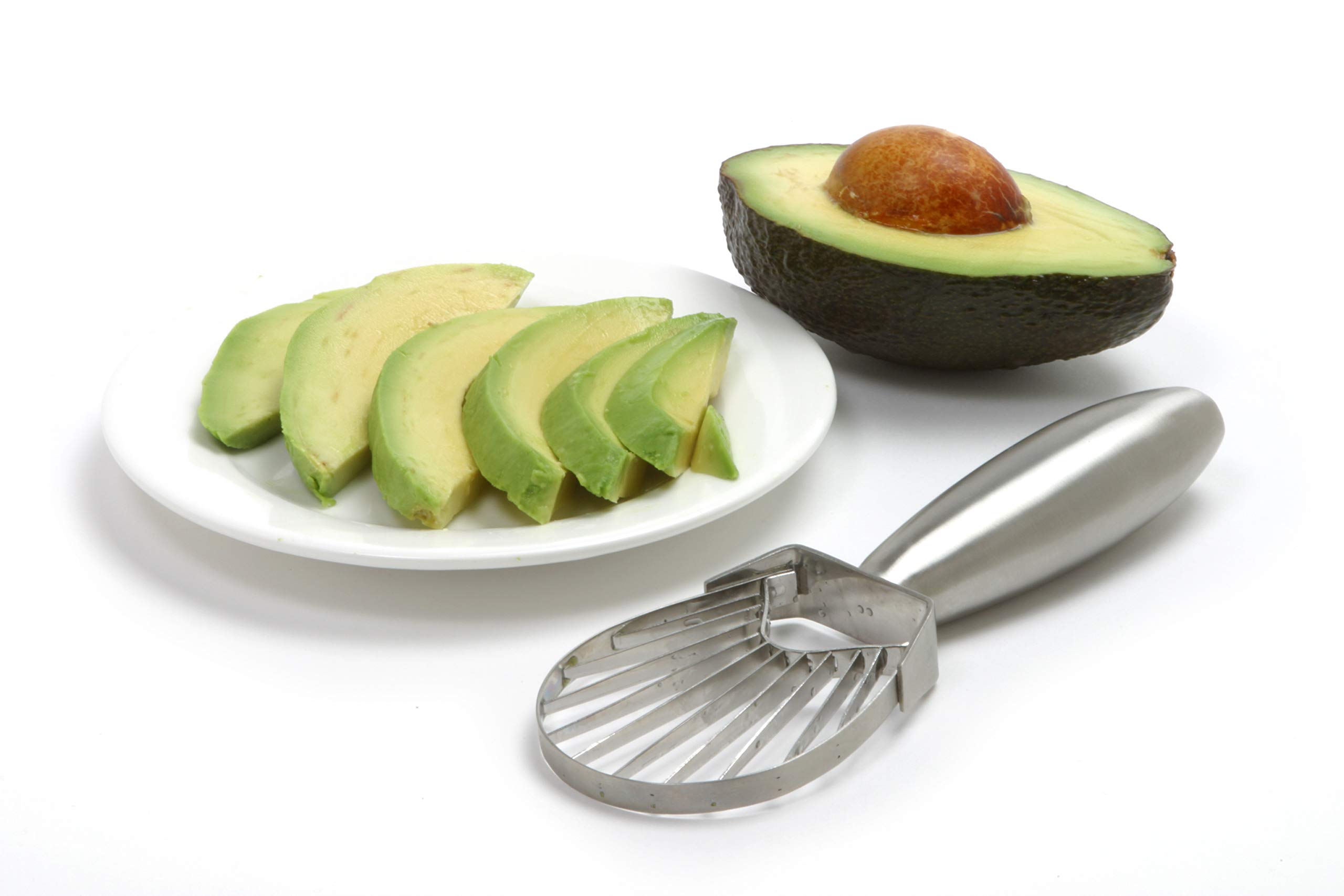 PRO CHEF フードカッター OVASO Amazon.com: Norpro 5171 Stainless Steel Avocado Slicer : Home